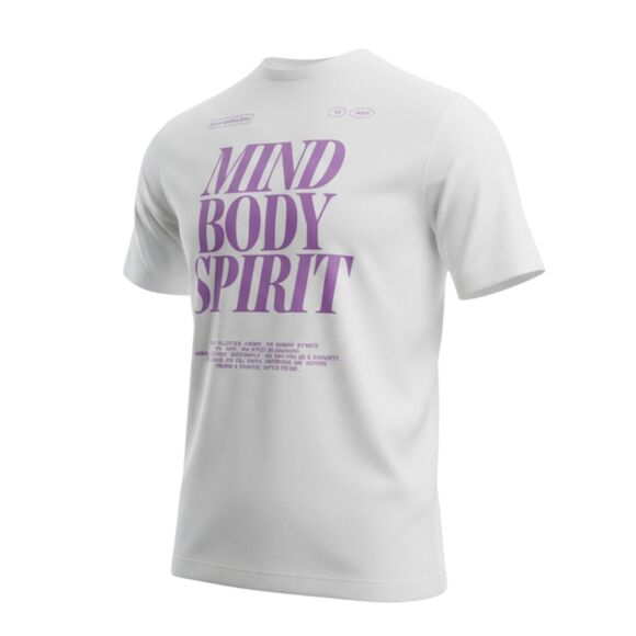 Active After Coffee T Shirt Unisex Mind, Body, Spirit M - Picture 2 of 9